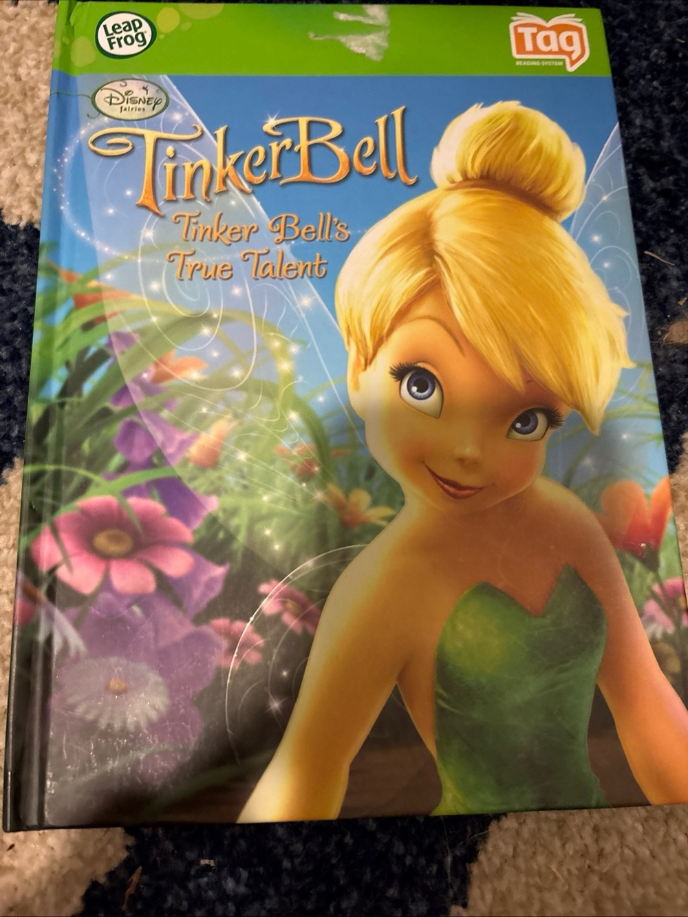 LeapFrog Tag TinkerBell Story Book - Green